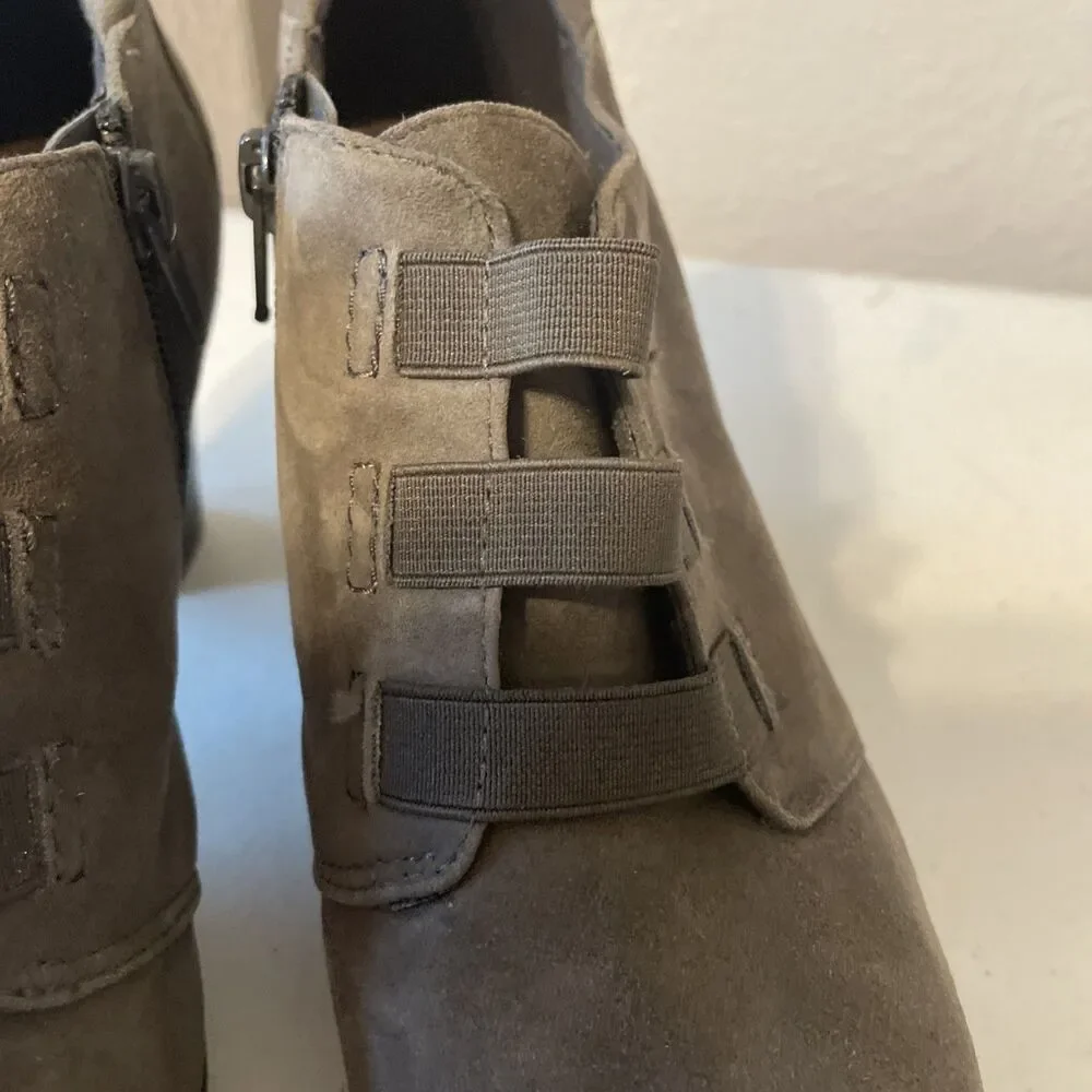 Clarks these booties